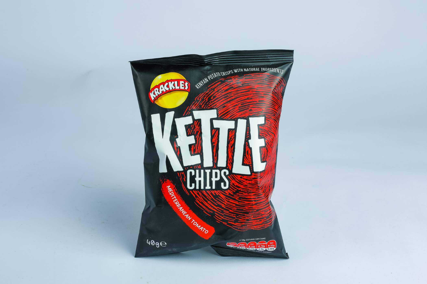 KRACKLES KETTLE CHIPS MEDITERRANEAN TOMATO 150G